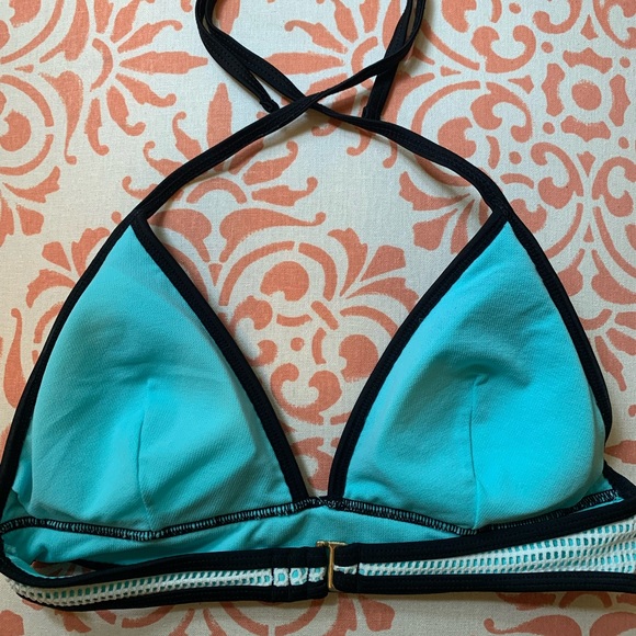Color block triangle bikini top - Picture 2 of 2